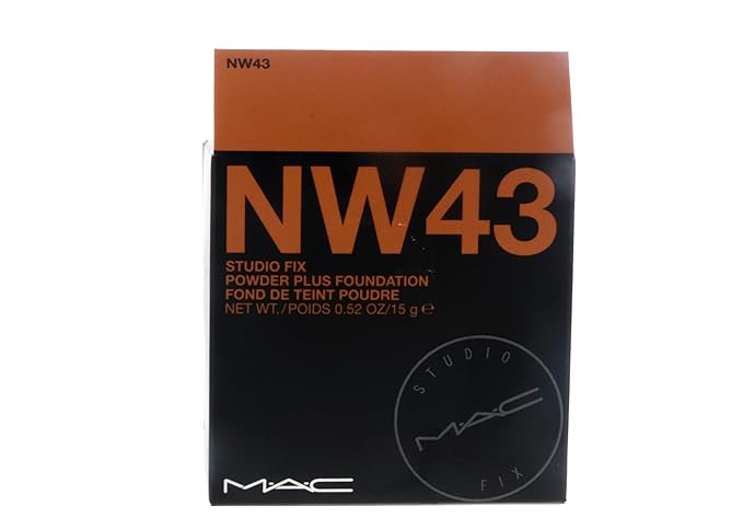 Mac Studio Fix Powder Plus Foundation Nw43 15gm/0.52 Oz-BrightBean Baby
