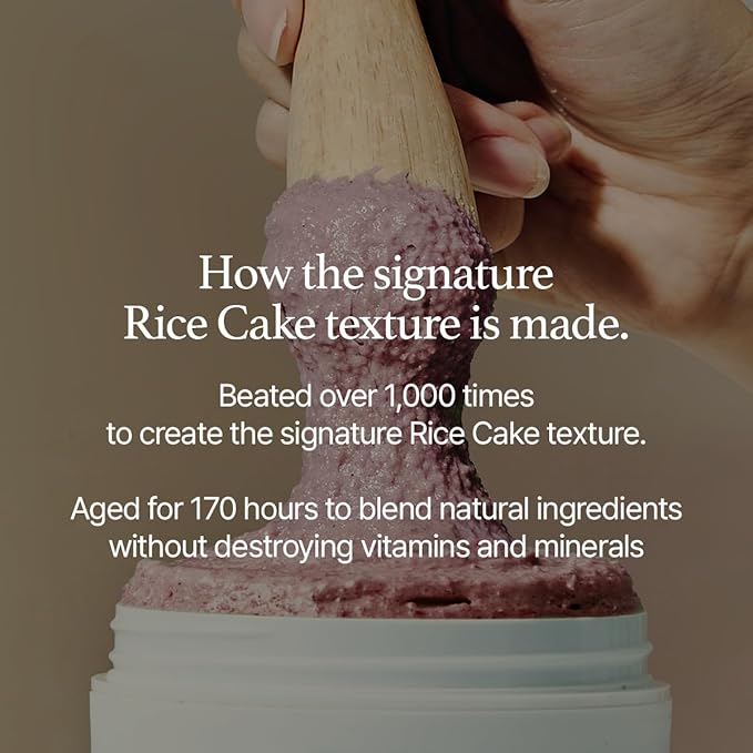 Rosehip Brightening Rice Mochi Face Cleanser & Daily Scrub - Moisturizing, Exfoliating & Deep-Cleansing - All Skin Types with Rice Powder & Rice Water (4.23oz)-BrightBean Baby