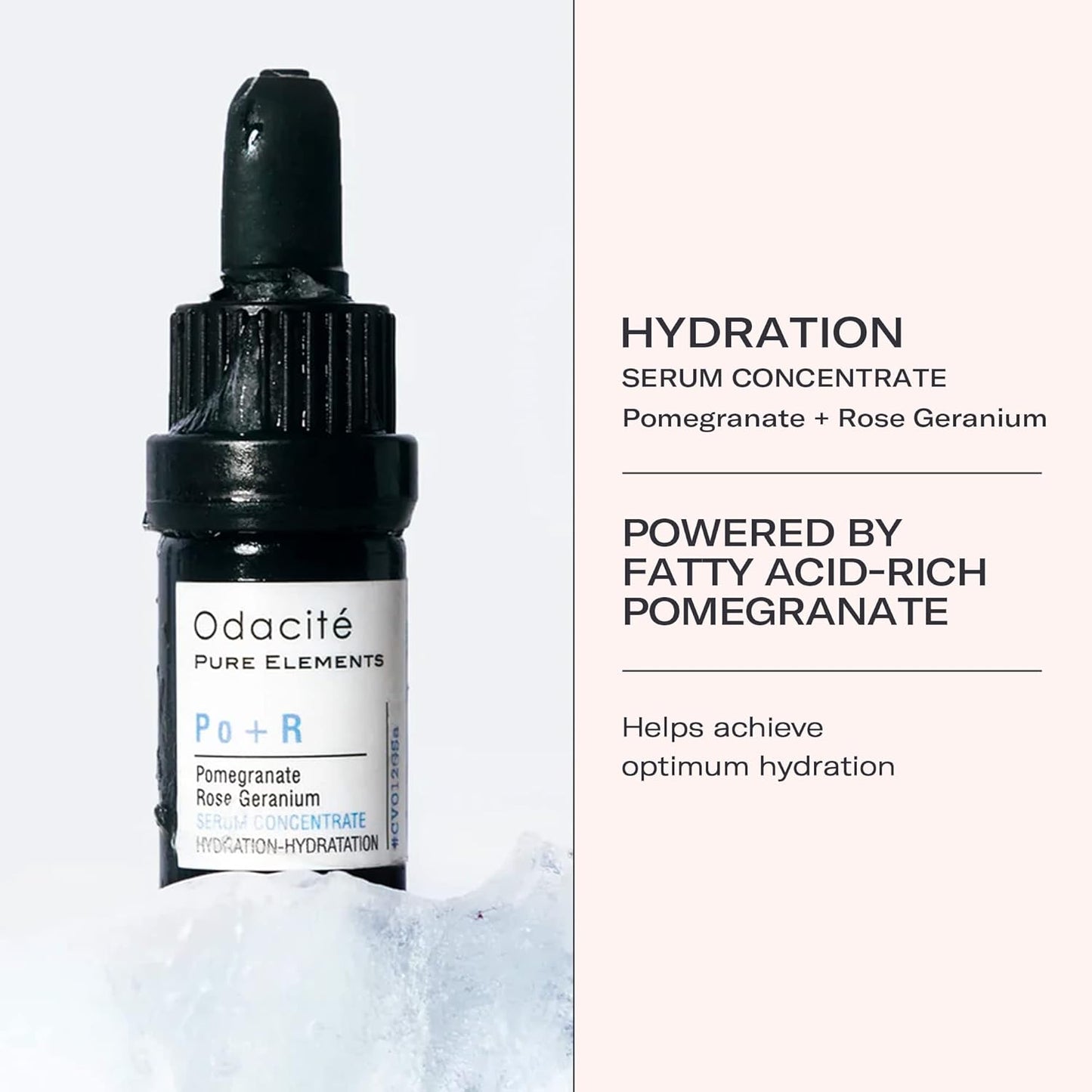 Odacité Hydrating Serum Concentrate with Pomegranate & Rose Geranium - for Hydration & Glow - Hydrating & Nourishing Anti-Aging Facial Oil Concentrate Enhance Skins Moisture Barrier - 0.17 fl. oz-BrightBean Baby
