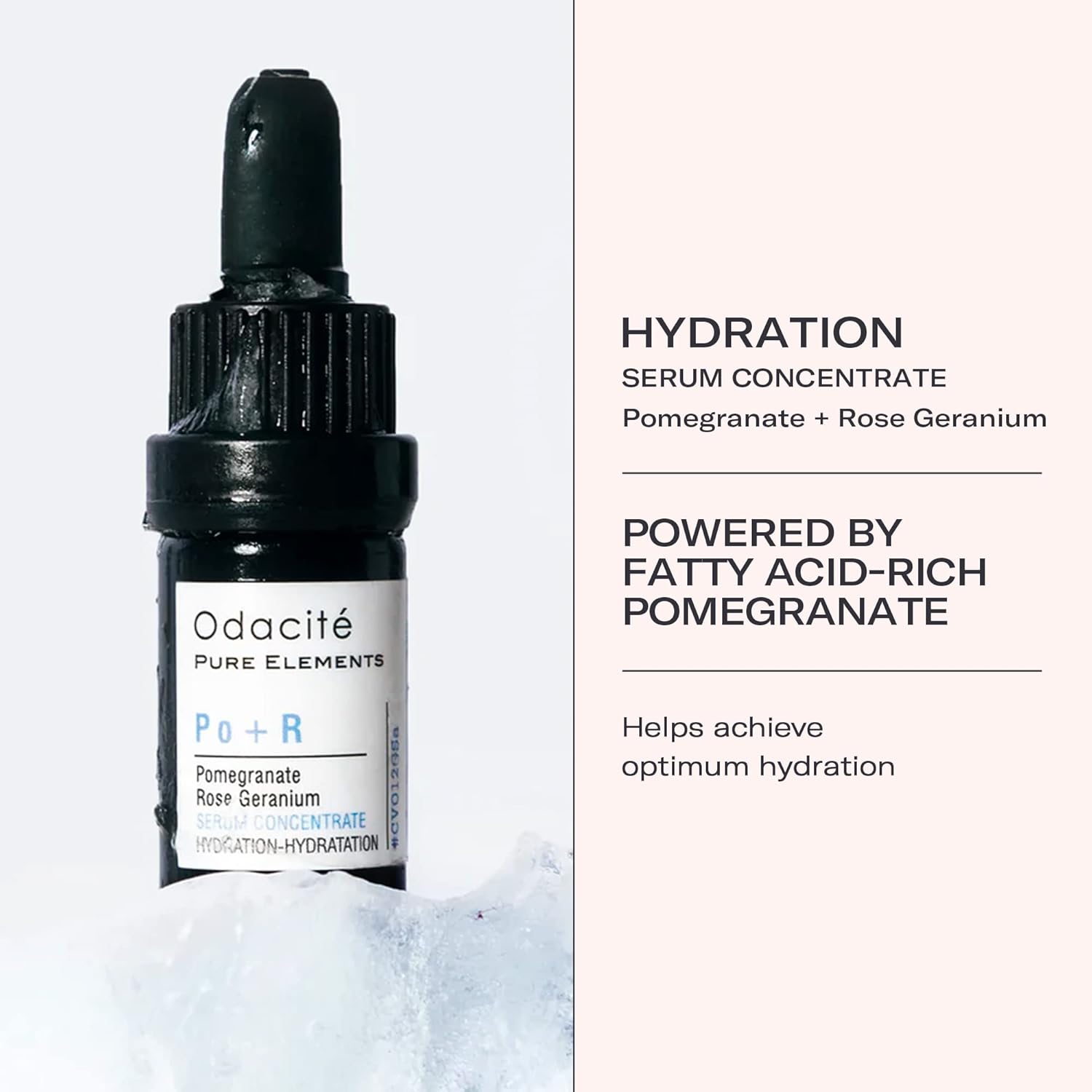 Odacité Hydrating Serum Concentrate with Pomegranate & Rose Geranium - for Hydration & Glow - Hydrating & Nourishing Anti-Aging Facial Oil Concentrate Enhance Skins Moisture Barrier - 0.17 fl. oz-BrightBean Baby