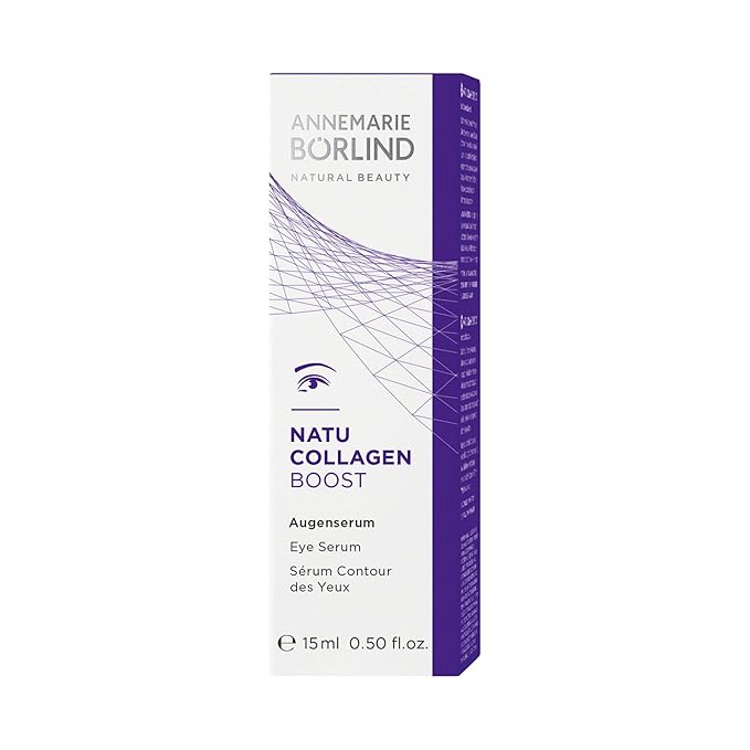 ANNEMARIE BÖRLIND - NATU COLLAGEN Eye Serum - firming, refreshing and radiant eye care, with botanical collagen and plant-based protein, under eye serum, 0.50 Fl. Oz.-BrightBean Baby