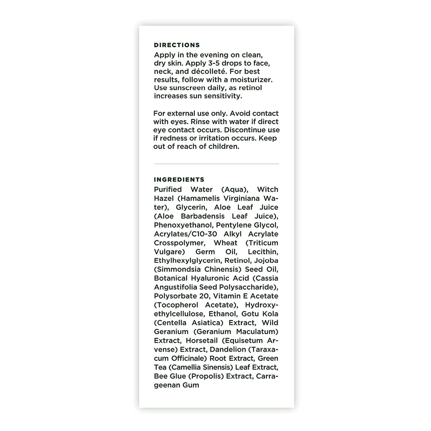 Tree of Life Beauty Retinol Serum, Skin Smoothing Face Oil for Dark and Age Spots and Fine Lines, Facial Serums for Dry and Sensitive Skin Care with Hyaluronic Acid for Soft Skin, 2 Fl Oz (pack of 2)-BrightBean Baby