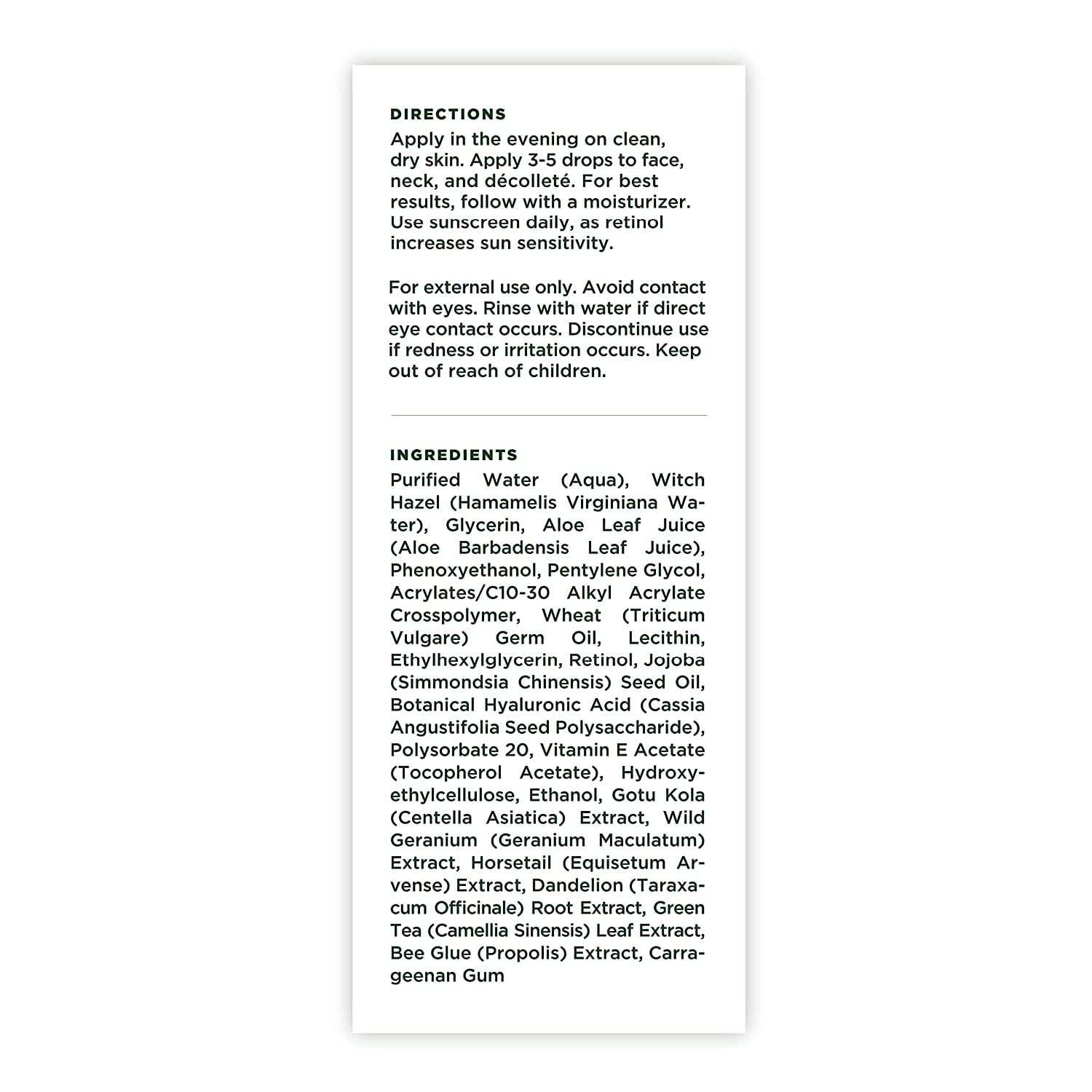 Tree of Life Beauty Retinol Serum, Skin Smoothing Face Oil for Dark and Age Spots and Fine Lines, Facial Serums for Dry and Sensitive Skin Care with Hyaluronic Acid for Soft Skin, 2 Fl Oz (pack of 2)-BrightBean Baby