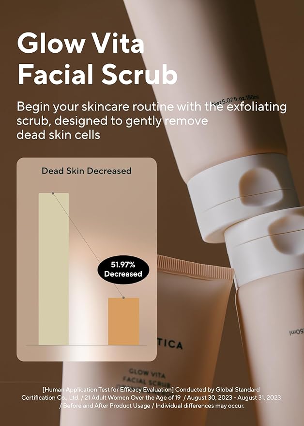 AROMATICA Glow Vita Trial Kit - Travel Size Skin Care Set [Vitamin C Serum 0.5 fl.oz, Facial Scrub 0.5 fl.oz, Goodnight Cream with Retinol 1oz] - Travel Kit for Women-BrightBean Baby