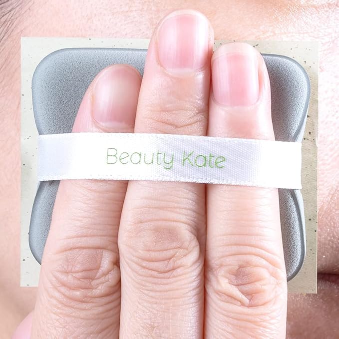 Oil Blotting Sheets for Face, Blotting Paper For Oily Skin Green Tea 100 sheets with Portable Mirror Case & Makeup Puff, Oil Absorbing Sheets For Face-BrightBean Baby