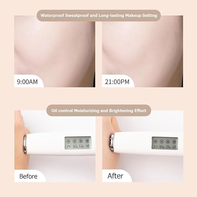 Happyhours 2 in 1 Foundation Anti-Wrinkle Concealer with Built-in Brush, Novo Foundation and Concealer Double Head Makeup Stick, Waterproof Long Lasting Anti-Wrinkle Concealer Foundation (2Pcs-02)-BrightBean Baby