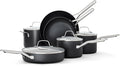 Calphalon Hard-Anodized Nonstick Cookware Set - 10 Piece Professional Kitchen Pots and Pans