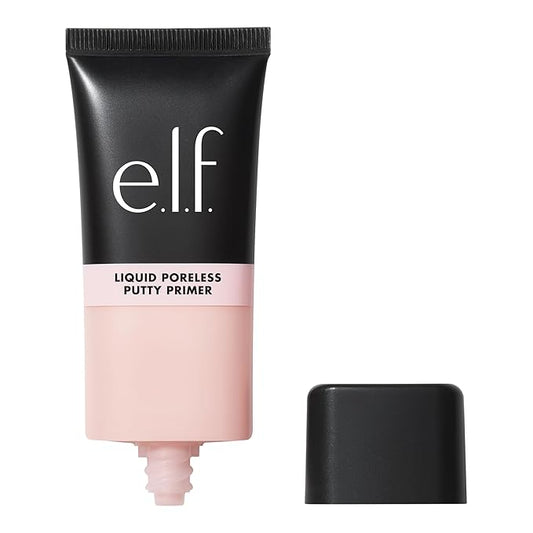 e.l.f. Liquid Poreless Putty Primer, Lightweight Face Primer For Long-lasting Makeup Wear, Creates A Smooth Complexion, Vegan & Cruelty-free-BrightBean Baby