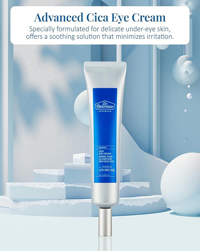 Advanced CICA Eye Cream (0.9fl oz) - Gentle Eye Care for Delicate Skin. Korean Skin Care by LG Beauty. Ceramide, Centella Asiatica, Pro-Retinol.-BrightBean Baby