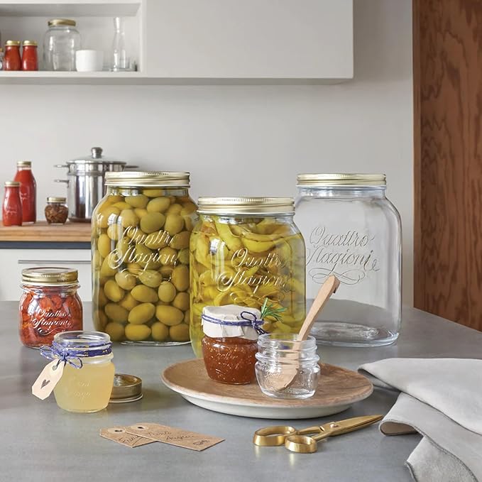 Bormioli Rocco Quattro Stagioni Maxi Collection - Jar - 2 Liter (67.75 oz.)