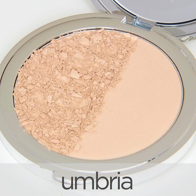 La Bella Donna Compressed Mineral Foundation - Face Powder Makeup Natural Looking Glowing Skin Wrinkle Defying Mattifying Finish Contour Makeup Long Lasting Full Coverage Sun Kissed Tan (Umbria)-BrightBean Baby