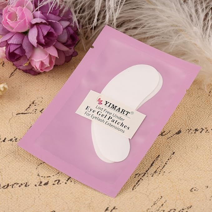 Yimart® Professional Lint Free Under Eye Gel Pad Patches Eyelash Extensions 100 Pairs-BrightBean Baby