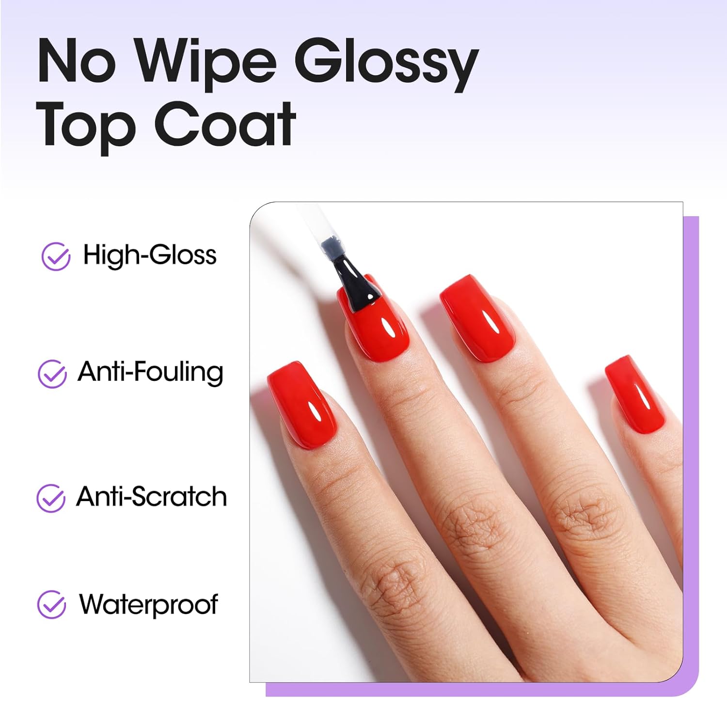 GELLEN Peel Off Gel Base Coat and Top Coat Set, Peelable Base Gel without Soaking, Clear Top Coat Nail Polish, UV LED Lamp Needed, Home DIY Nail Art Manicure Set-BrightBean Baby