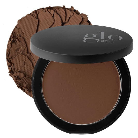 Glo Skin Beauty Pressed Base Powder Foundation Makeup (Cocoa) - Flawless Coverage for a Radiant Natural, Second-Skin Finish-BrightBean Baby