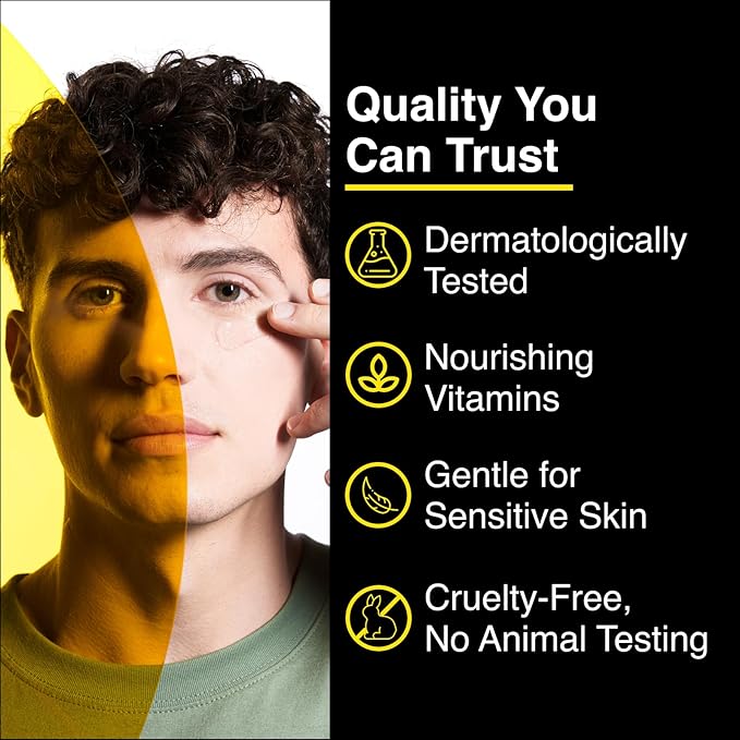 Lumin Skin Care Set Routine for Men - Boss Trio - Men's Facial Care Kit, Men's Skincare Routine Banish Dark Circles, Puffiness, Clogged Pores - 2 Month Supply-BrightBean Baby