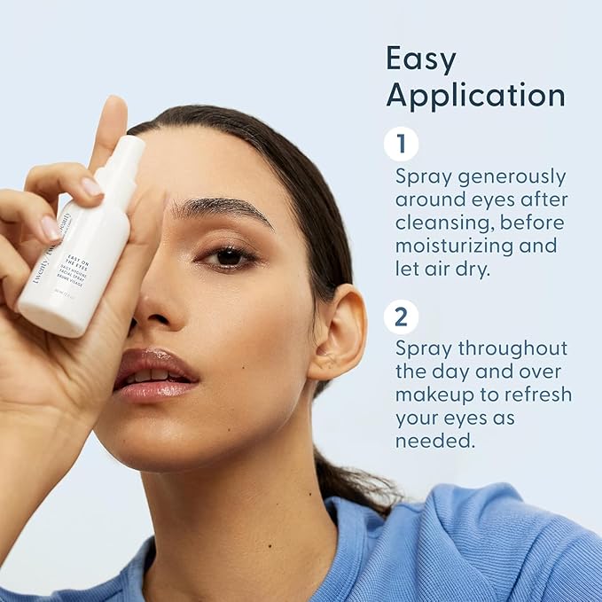 twenty/twenty Easy On The Eyes – 0.02% Hypochlorous Acid Spray to Cleanse Eyelashes – Reduce Eyelid Irritation – Safe for Sensitive Skin – Ophthalmologist Developed–Vegan, Clean Ingredients – 60ml-BrightBean Baby