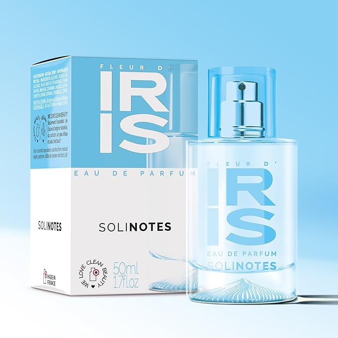 SOLINOTES Iris Blossom Perfume for Women - Eau De Parfum | Delicate Floral and Soothing Scent - Made in France - Vegan - 1.7 fl.oz-BrightBean Baby