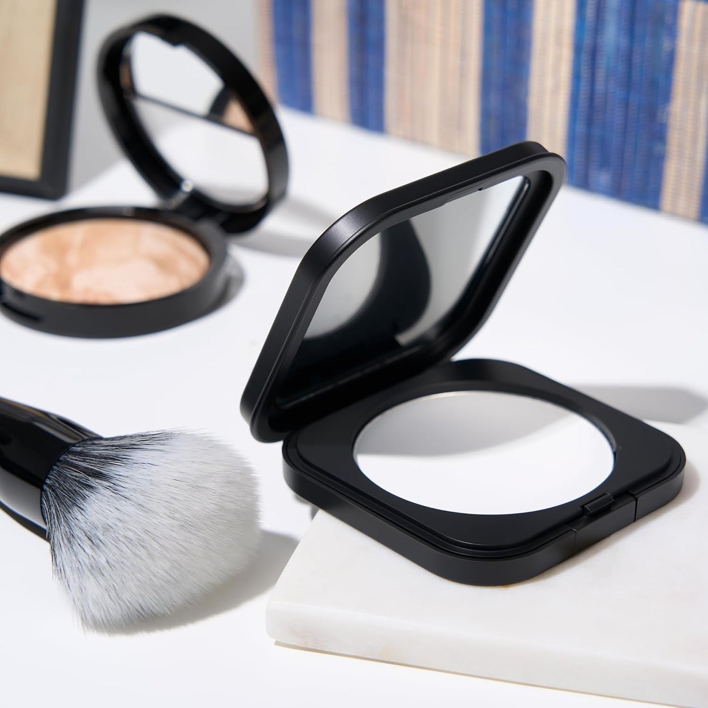 LAURA GELLER NEW YORK Matte Maker Pressed Setting Powder - Translucent - Setting Powder & Finishing Powder - Oil-Control - Filter-Like Matte Finish - All Skin Types-BrightBean Baby