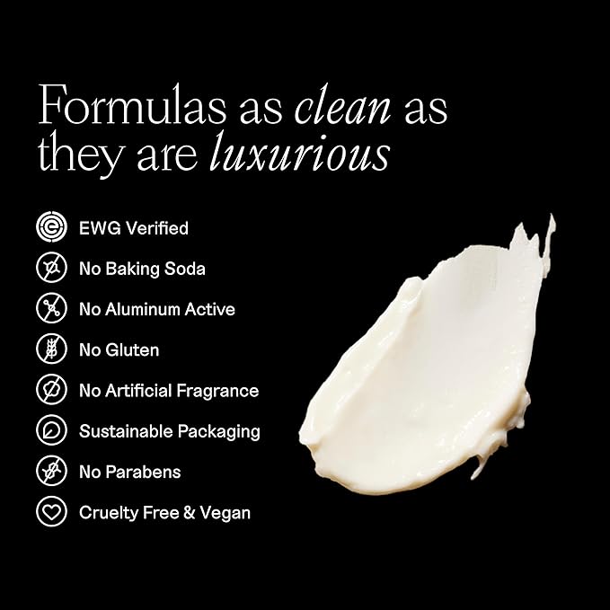 Each & Every Aluminum Free Deodorant for Women & Men, Citrus & Vetiver - All Natural Deodorant for Sensitive Skin, EWG Verified - Clean, Baking Soda-Free, Plant-Based Fragrance - 2.5oz, 2 Pack-BrightBean Baby