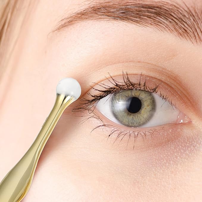 EXCEART 6pcs Metal Makeup Spatula Mini Spoon Eye Cream Massage Sticks Beauty Scoop for Facial Cosmetic Face Cream-BrightBean Baby