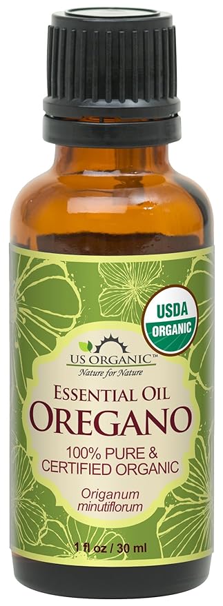 US Organic 100% Pure Oregano Essential Oil - USDA Certified Organic, Steam Distilled (30 ml)-BrightBean Baby