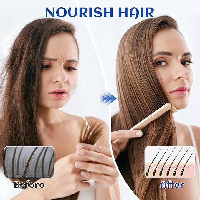 HIQILI 1000ML Rosemary Oil for Hair Growth, Add to Shampoo & Conditioner, 100% Pure Undiluted - 32 Fl Oz-BrightBean Baby