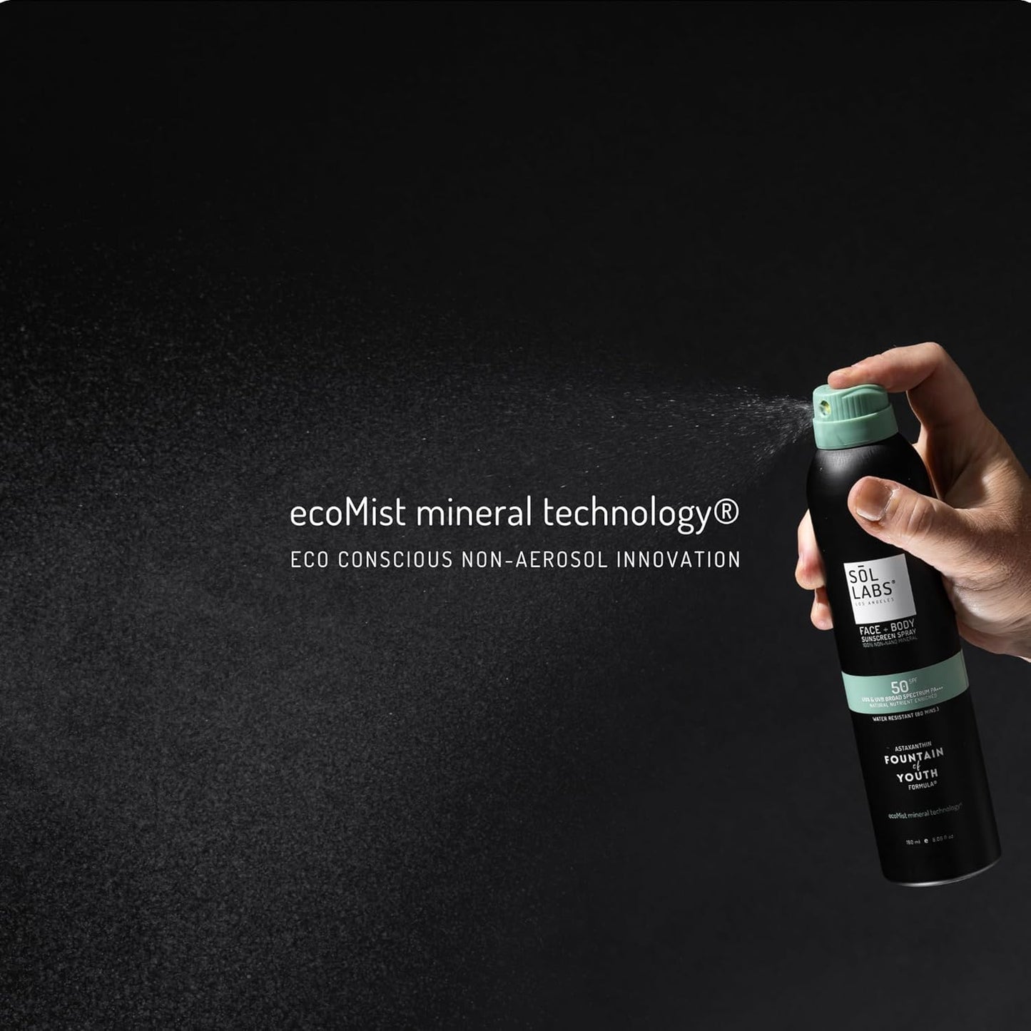 Mineral Sunscreen Spray SPF 50 – Reef Safe Sunscreen Spray, Lightweight Zinc Oxide, Water-Resistant – Korean Skincare, Face & Body Sun Protection-BrightBean Baby