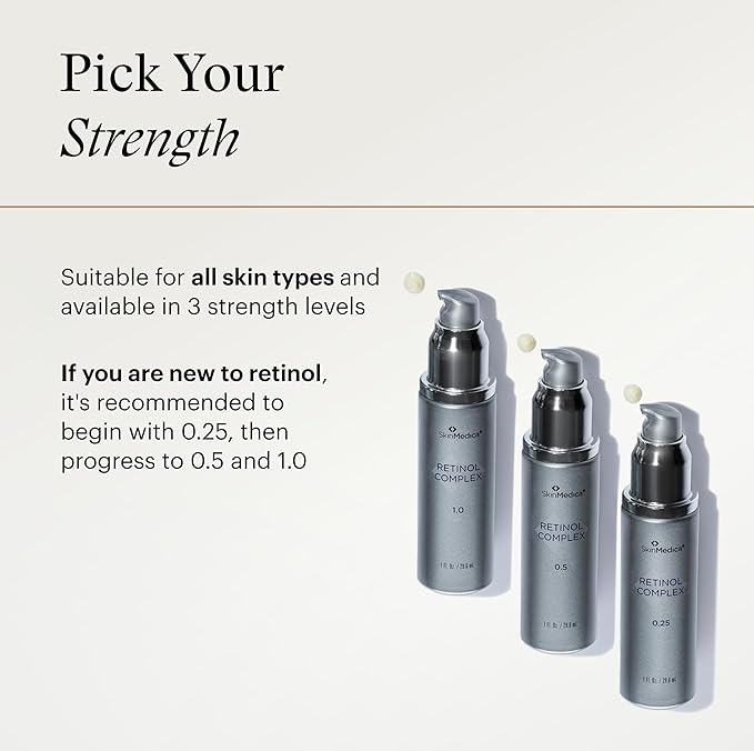 SkinMedica Retinol 0.25 Complex - Retinol Serum for Face, Age-Defying Advanced Retinol Cream That Renews Skin and Diminishes the Appearance of Fine Lines and Wrinkles, 1 Fl Oz-BrightBean Baby