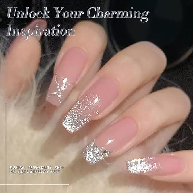 Born Pretty Magnetic Gel Polish Platinum Glitter Cat Magnetic Gel Nail Polish Silver Rose Gold Pink Red Purple Nail Salon DIY at Home-BrightBean Baby