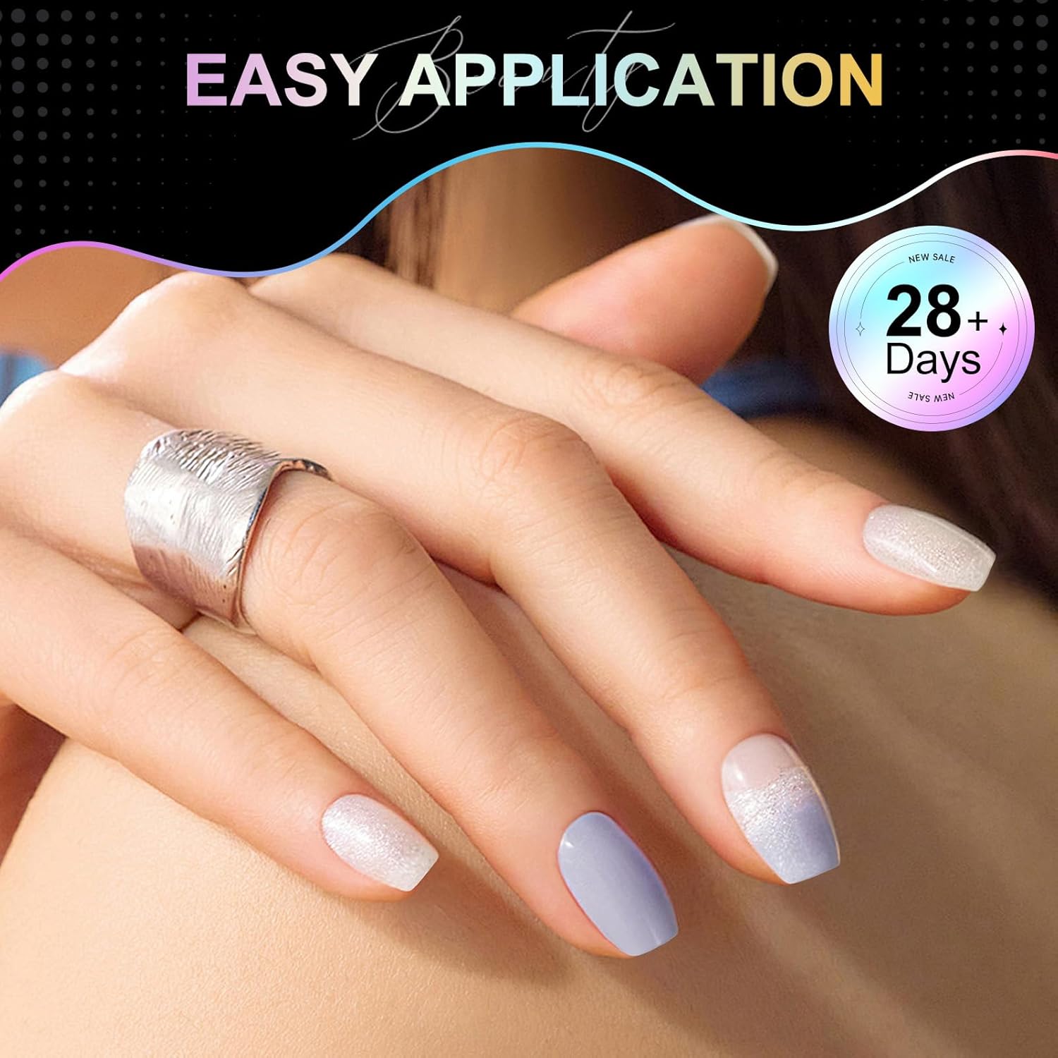 Extra Short Coffin Nail Tips, 240Pcs Soft Gel Nails, Half Matte Full Cover False Nail Tips for Nail Extension, Manicure, Home DIY, Salon, 12 Sizes, Pre-Shaped Acrylic Gelly Nails-BrightBean Baby