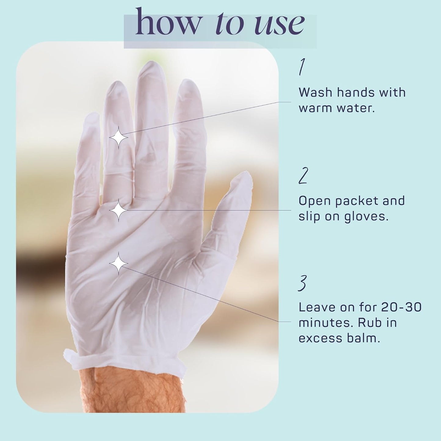 Spa Life Men's Glacial Mineral Moisturizing and Repairing Balm for The Working Hand (Hand Gloves 3 Pack)-BrightBean Baby