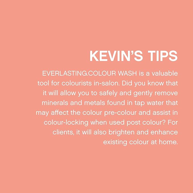 KEVIN.MURPHY EVERLASTING.COLOUR WASH - Hair Colour Shampoo - Colour Protect Hair Care - pH Balanced Shampoo - Sulphate Free -1000 mL / 8.4 fl oz-BrightBean Baby