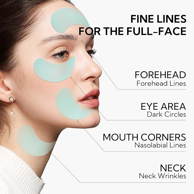 8X Hyaluronic Acid Under Eye Patches(30 Pairs) -Cooling Eye Masks for Deep Moisturizing, with Ectoin Niacinamide Hydra-Gel Collagen, Puffy Eyes Treatment, Fine Lines & Wrinkles Reduce-BrightBean Baby