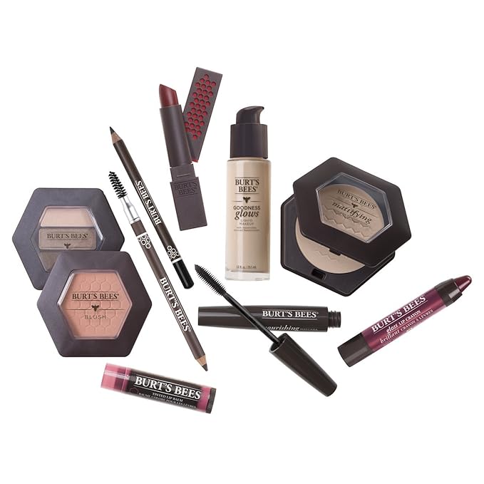 Burt’s Bees 100% Natural Origin Mattifying Powder Foundation, Vanilla, 0.3 Ounce, Packaging May Vary-BrightBean Baby