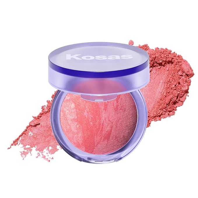 Kosas Blush is Life – Talc-Free Dimensional Blush Baked with Squalane & Hyaluronic Acid – Long Wear - Hype-BrightBean Baby