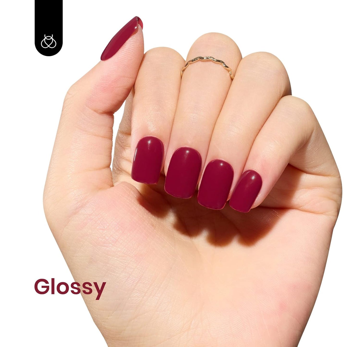 Beetles Red Gel Nail Polish, 1 Pcs 15ml Wine Red Burgundy Soak Off Gel Polish Nail Art Manicure Salon DIY Fall Design Decoration Home Uv Nail Lamp Needed-BrightBean Baby