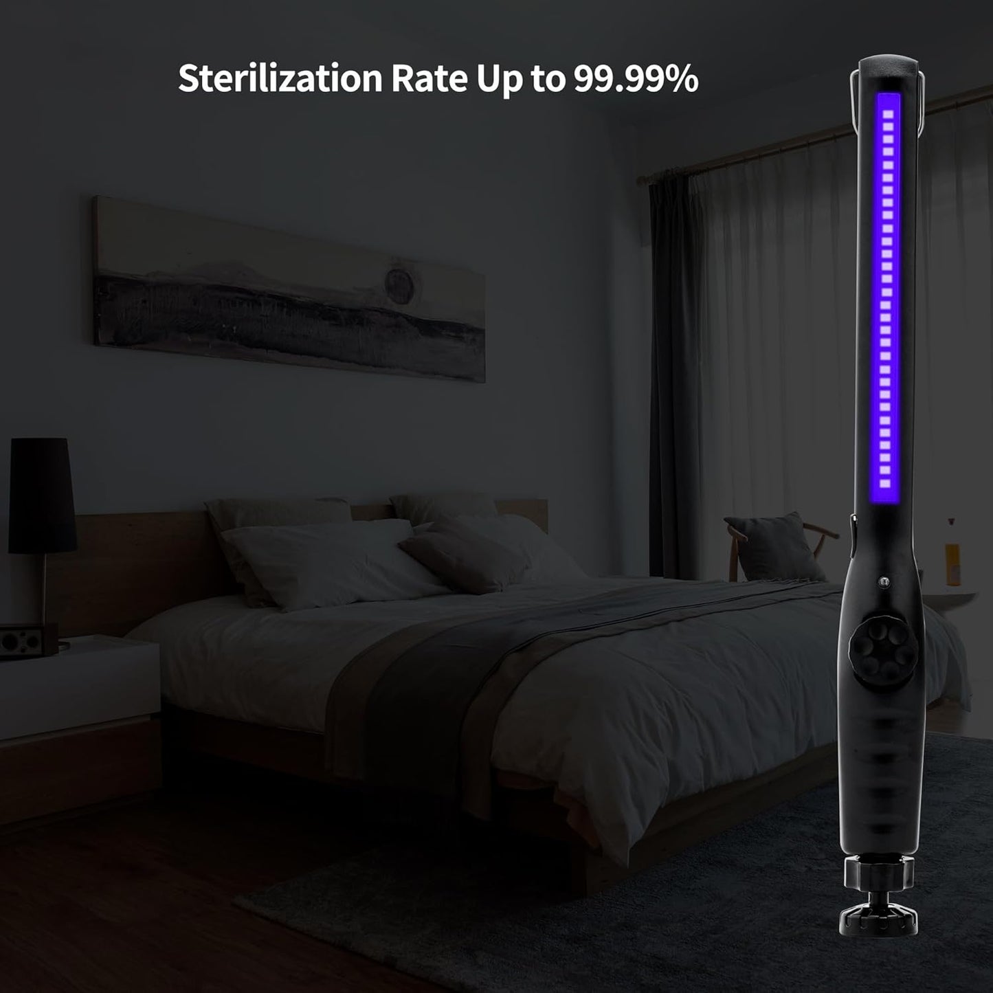 UV Light Sanitizer – Portable UV Light Wand – Rechargeable Handheld Device for Reducing Bacteria and Viruses, Lightweight and Easy to Use-BrightBean Baby