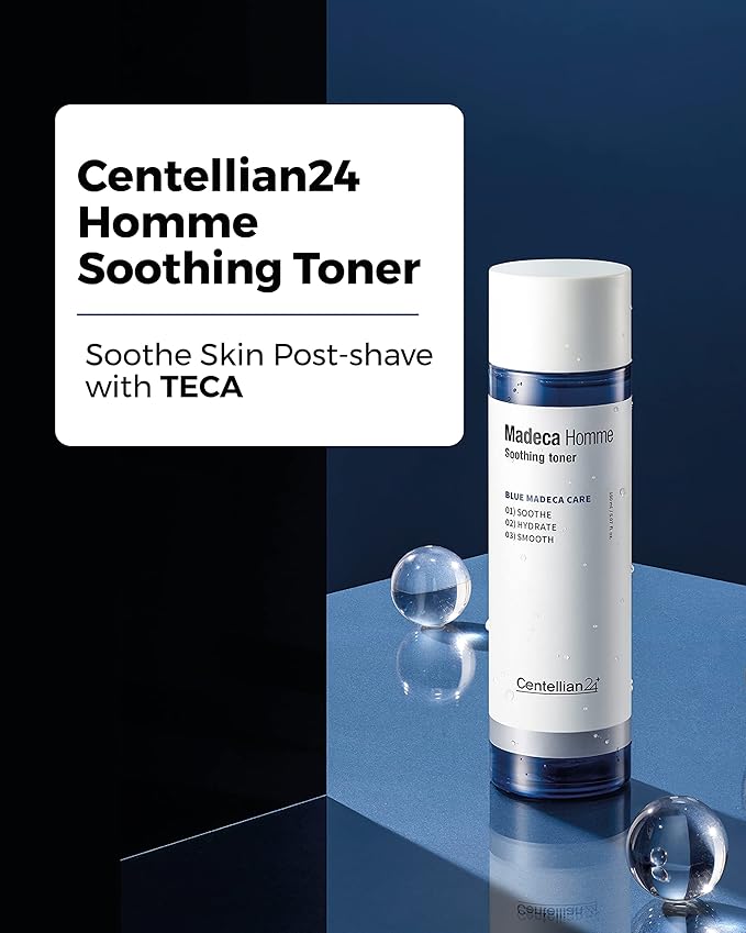 Centellian 24 Homme Soothing Facial Toner with TECA, Centella Asiatica, Vitamin E - Skin Care for Men (5.07 fl oz) by Dongkook Pharmaceutical-BrightBean Baby