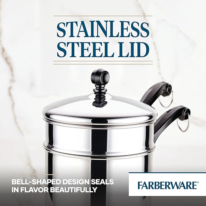 Farberware Classic 2-Quart Stainless Steel Double Boiler