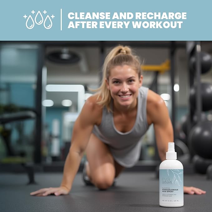 Hypochlorous Acid Spray for Face, Skin, and Body – 0.018% HOCl Facial Mist Toner, Hydrating Cleanser for Acne, Eczema, Rosacea, Eyelids, Pets, Workout, Baby, Back, Redness, Sensitive Care Spray-BrightBean Baby