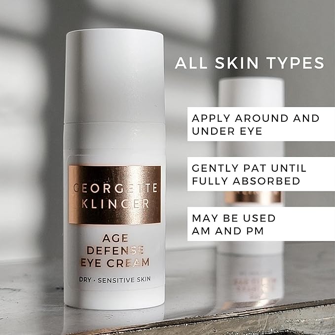 Georgette Klinger Age Defense Eye Cream – Rich Eye Balm: Lifts and Firms for Youthful Appearance, With 5 Botanical Oils to Hydrate while Diminishing Fine Lines and Wrinkles – 1/2 oz-BrightBean Baby