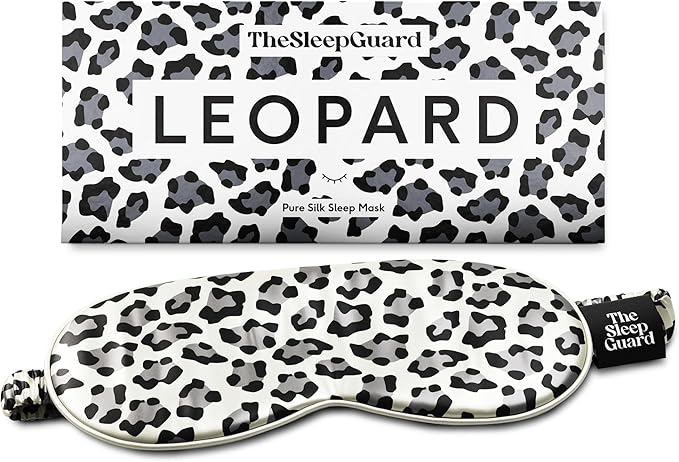 Pure Silk Sleep Mask [100% 6A Mulberry Silk, 22 Momme] Light Blocking Travel Essentials. Eye Masks for Sleeping. Black Oeko-Tex Blindfold. Eye Covers for Men & Women-BrightBean Baby