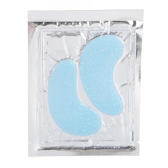 8 Pack Reusable Ice Gel Eye Pad for Puffy Eyes, Hot Cold Eye Mask, Deep Hydration and Anti Aging Effects-BrightBean Baby