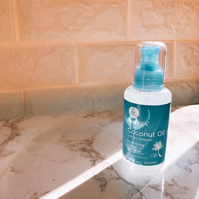 Luseta Hair Oil Hair Repair Serum Coconut Argan Marula Oil Sulfate Free Paraben Free (Coconut Oil)-BrightBean Baby