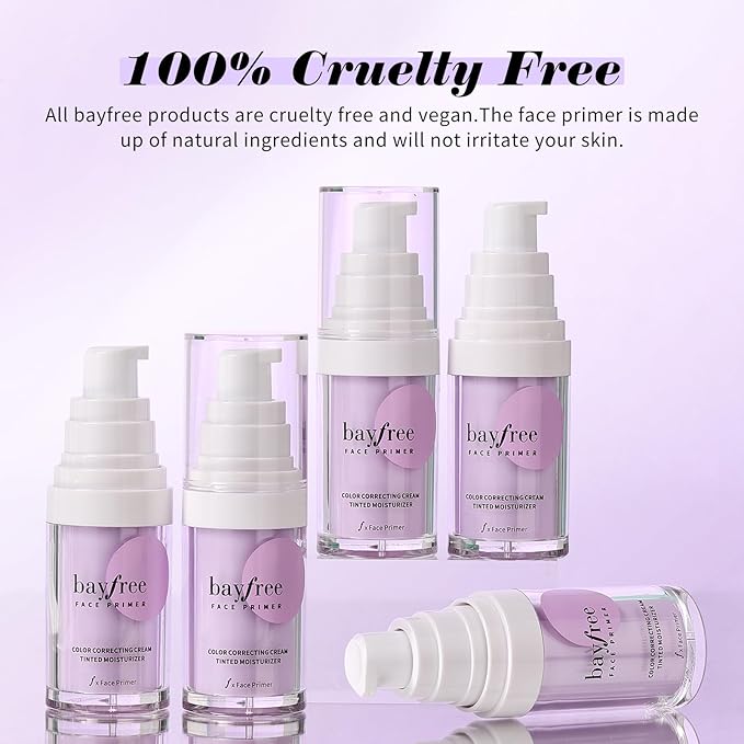 Color Correcting Cream Tinted Moisturizer, Makeup Primer for A Brightening Complexion, Formulated with Centella Asiatica and Vitamin E-BrightBean Baby