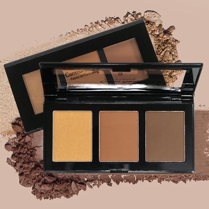Sistar Shimmer Contour Palettes Define Natural Depth Lighten Darken Shading Bronzing And Highlighting-BrightBean Baby