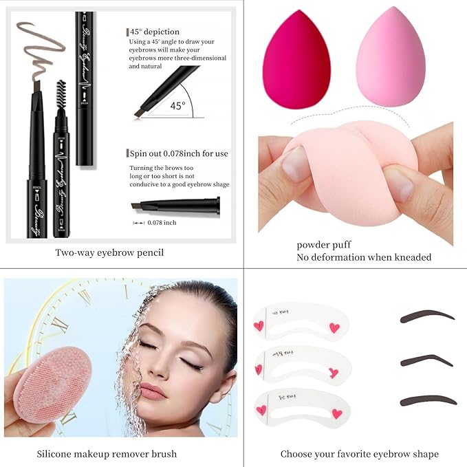 Make up Kits,Girls Makeup Sets Ages 8-12,Teen Girls Beginner Makeup Kit Gifts, Kids Play Makeup Sets,Girls Makeup Kit Age 6-8,Make up kits for Girls,Kids Makeup Sets for Girls 5-8,Makeup Kit for Girls-BrightBean Baby