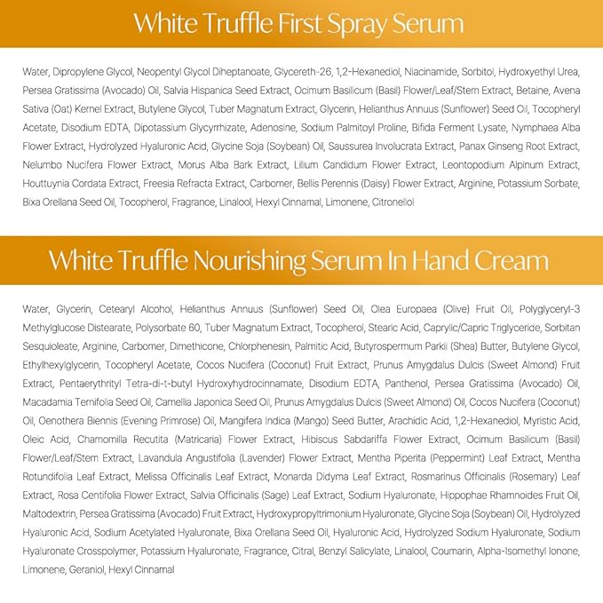 d'Alba All About Korean Skin Care, Gift Set for White Truffle First Spray Serum & Nourishing Hand Cream, Perfect for Mothers Day Gift-BrightBean Baby