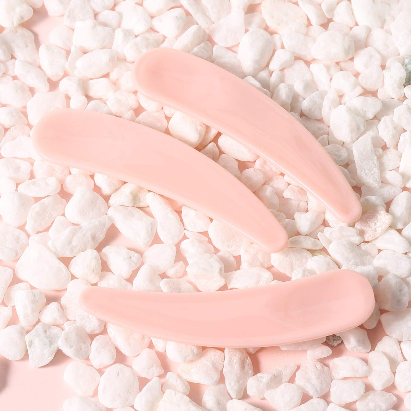 Refillable Cosmetic Sample Jars - 100 Pack 20g (0.7oz) Pink Small Travel Containers with Lids + 10 Mini Makeup Spatulas - BPA Free-BrightBean Baby