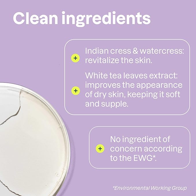 ATTITUDE Body Cream, EWG Verified Moisturizer, Vegan Moisturizing Products For Dry Skin, Dermatologically Tested, White Tea Leaves, 8 Fl Oz (Pack of 6)-BrightBean Baby